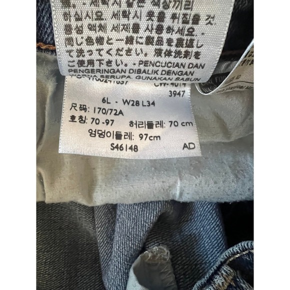 Levi's 515 Bootcut Jeans Women Size 6 Medium Wash Denim Pants - Picture 9 of 11